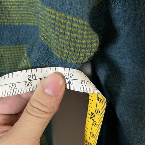 Marmot Pullover Sweater Womens Size L Green Wool Blend Warm Mock Neck - Picture 9 of 9